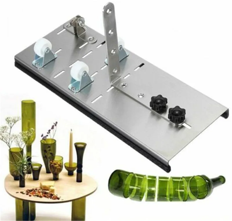 Glass Bottle Cutter Cutting Thickness 3-10mm Aluminum Alloy Better Cutting Control Create Glass Sculptures
Glass Bottle Cutter Cutting Thickness 3-10mm Aluminum Alloy Better Cutting Control Create Glass Sculptures