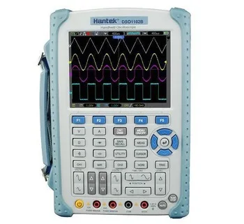 Портативный цифровой Ручной осциллограф/мультиметр Hantek DSO1102B полоса пропускания 100 МГц Частота дискретизации 1 Гвыб/с
Портативный цифровой Ручной осциллограф/мультиметр Hantek DSO1102B полоса пропускания 100 МГц Частота дискретизации 1 Гвыб/с