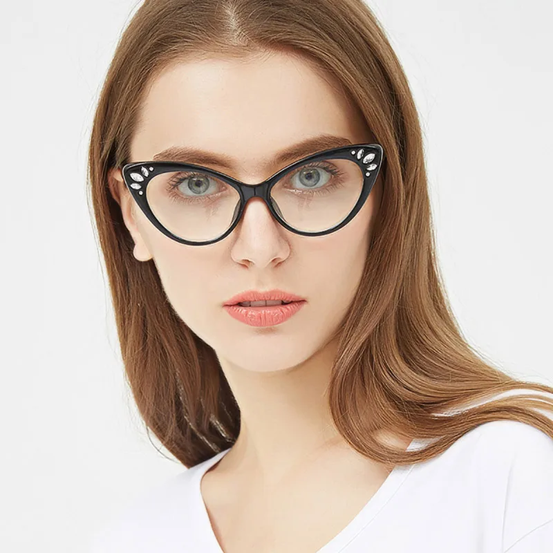 Fashion Woman Acetate Optical Eyeglasses Cat-Eye Women Prescription Glasses Frame Female Colorful Spectacles Brand Designer
Fashion Woman Acetate Optical Eyeglasses Cat-Eye Women Prescription Glasses Frame Female Colorful Spectacles Brand Designer