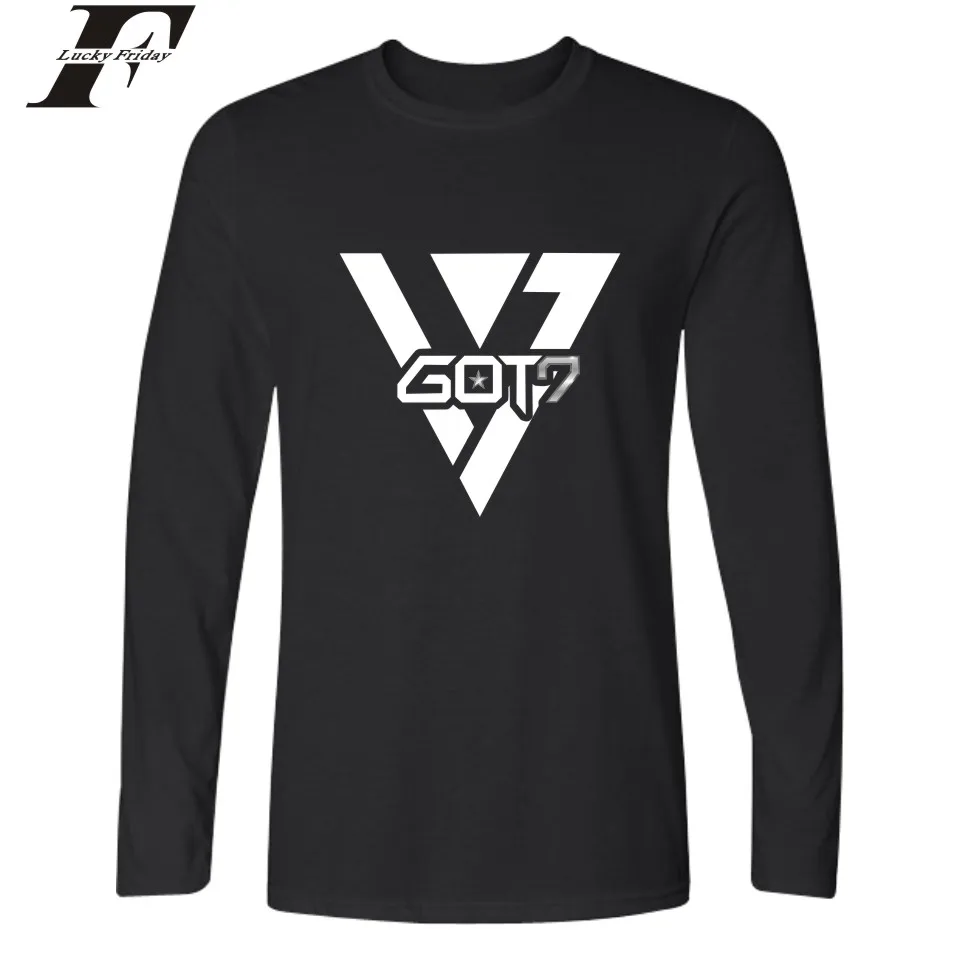 LUCKYFRIDAYF Got7 printed fashion design t-shirts women men t shirts casual tee shirt loose long sleeve t-shirt sweatshirts tops
LUCKYFRIDAYF Got7 printed fashion design t-shirts women men t shirts casual tee shirt loose long sleeve t-shirt sweatshirts tops
