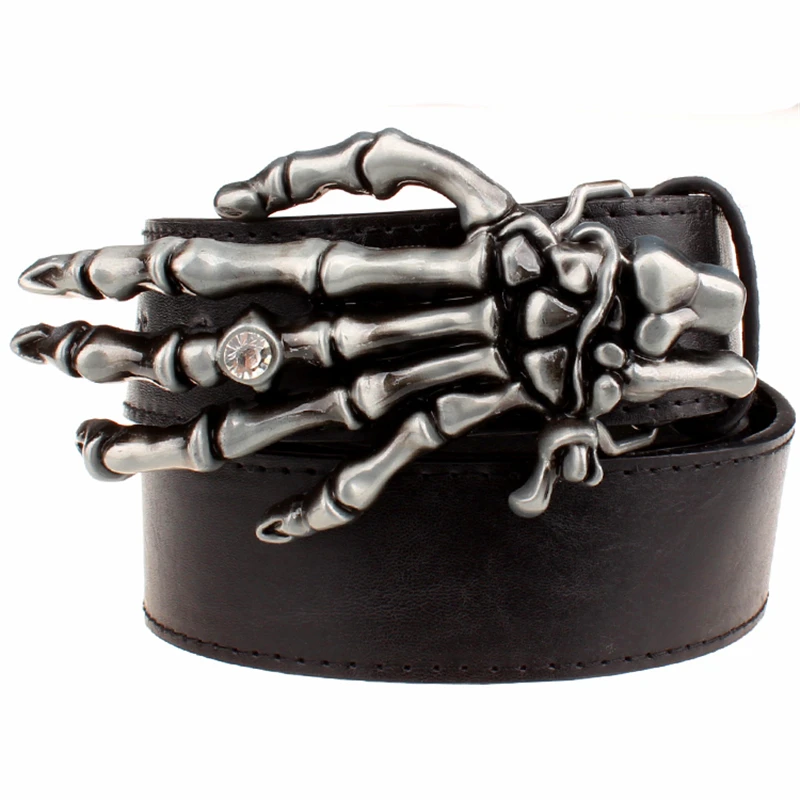 Fashion men belt skull buckle skull hand Heavy metal rock skull belt buckle skeleton head devil hand punk style belt
Fashion men belt skull buckle skull hand Heavy metal rock skull belt buckle skeleton head devil hand punk style belt