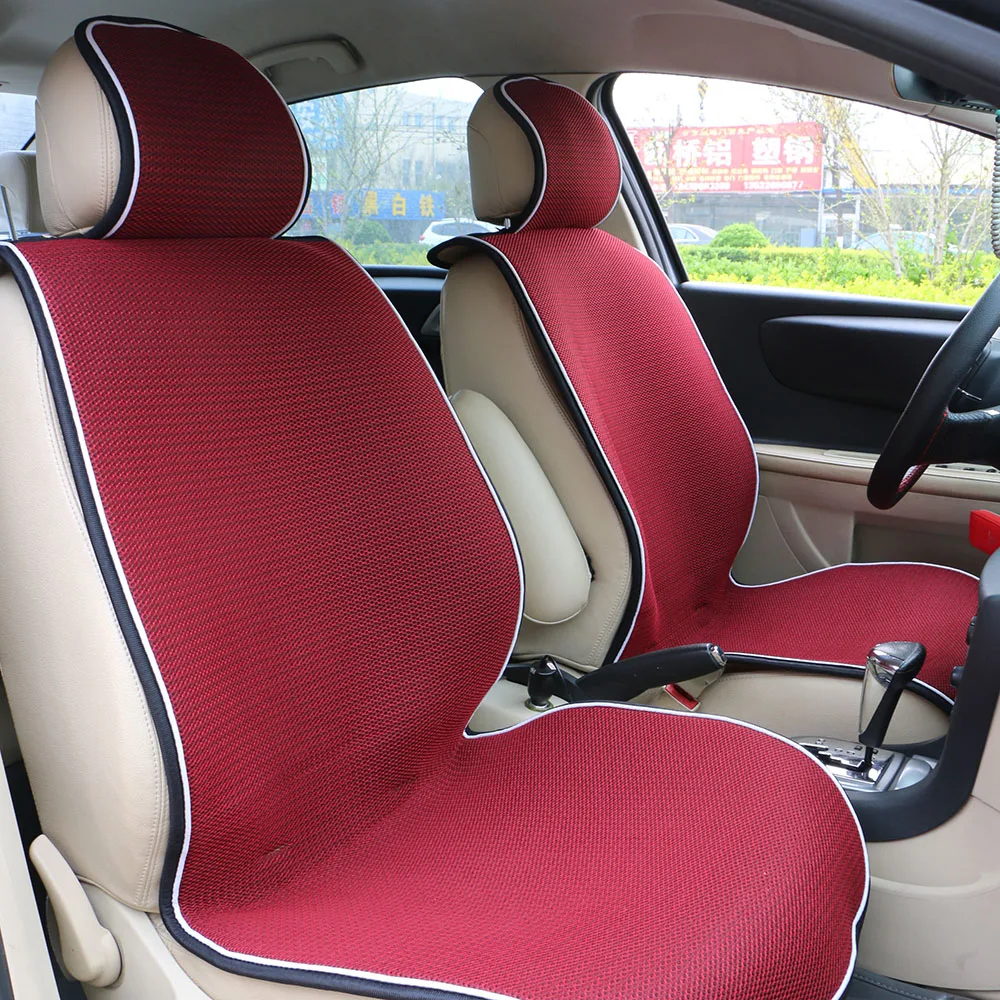 Фото Чехлы для автомобильных сидений O SHI универсальные дышащие сетчатые летние