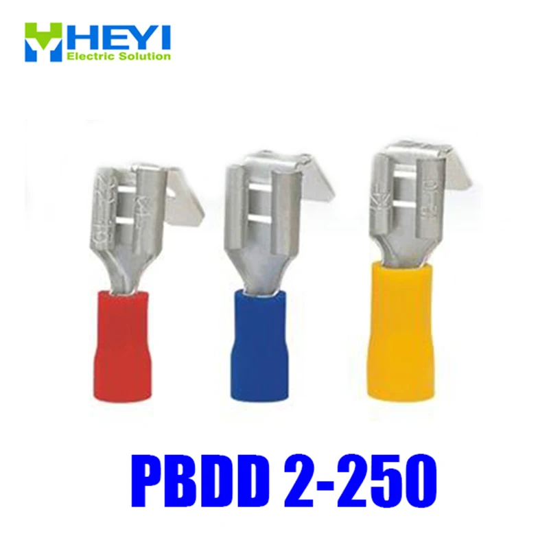 Good Quality 100pcs/lot PBDD2-250 Blue AWG16-14 Brass Insulating Crimp Terminals Connectors Piggy Terminal
Good Quality 100pcs/lot PBDD2-250 Blue AWG16-14 Brass Insulating Crimp Terminals Connectors Piggy Terminal