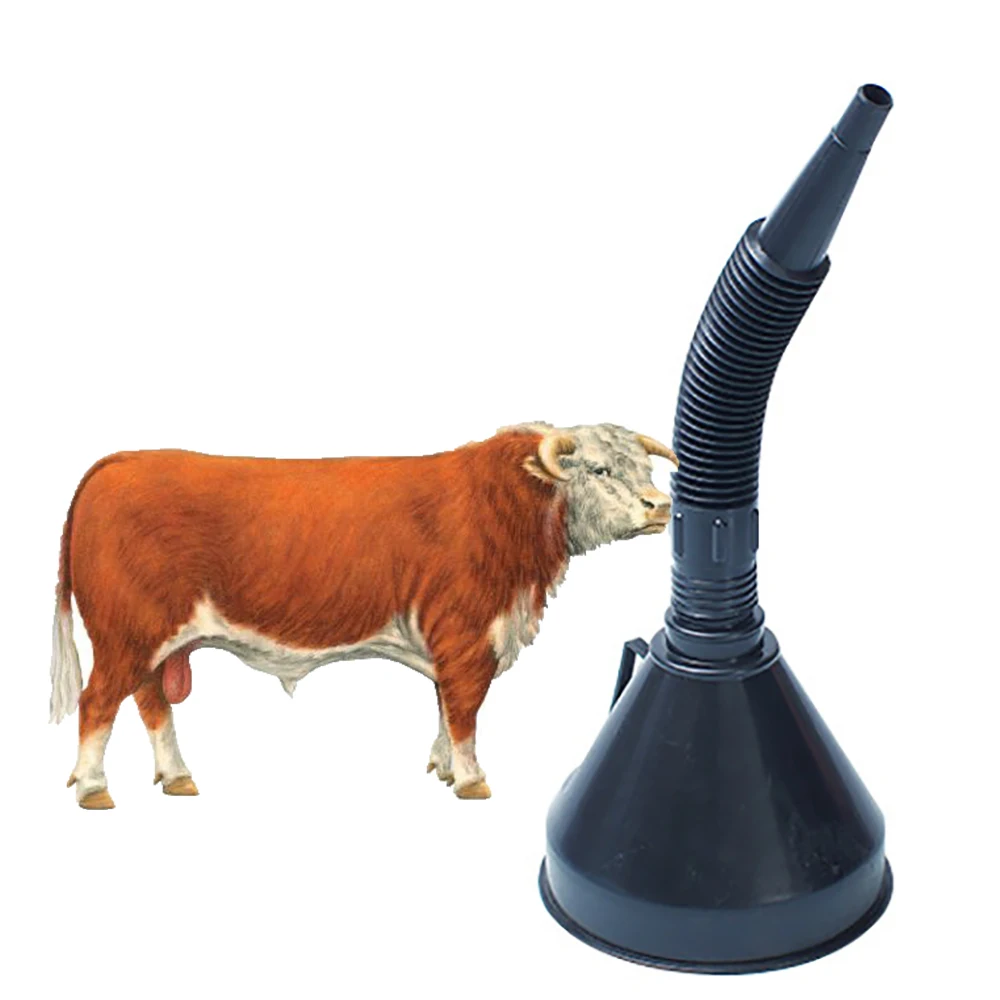 Оральное пластиковое оборудование для лечения и дачи лекарств животным (крупнорогатому скоту, лошадям, коровам) в сельском хозяйстве.