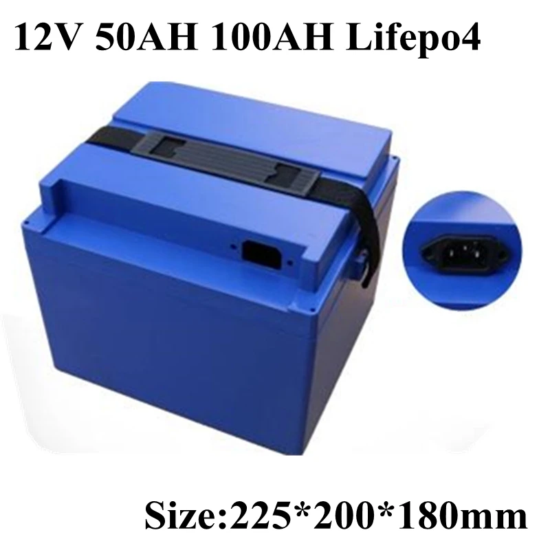 Lifepo4 battery 12v 100Ah 50ah not li-ion ABS case with handle for scooter tricycle e-bike motor mover backup power+5A charger
Lifepo4 battery 12v 100Ah 50ah not li-ion ABS case with handle for scooter tricycle e-bike motor mover backup power+5A charger