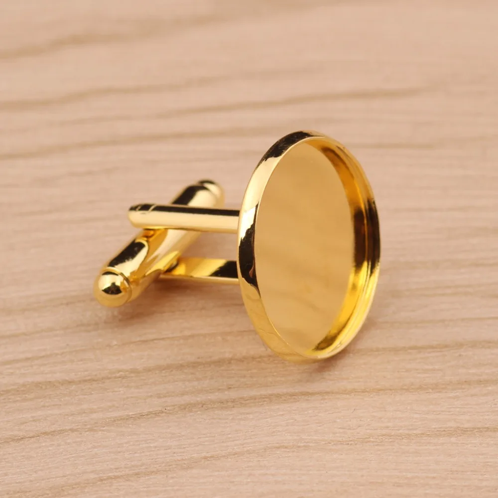 reidgaller 10pcs fitting 18mm blank cabochon cufflink base backs gold plated copper cufflinks bezel settings diy findings
reidgaller 10pcs fitting 18mm blank cabochon cufflink base backs gold plated copper cufflinks bezel settings diy findings