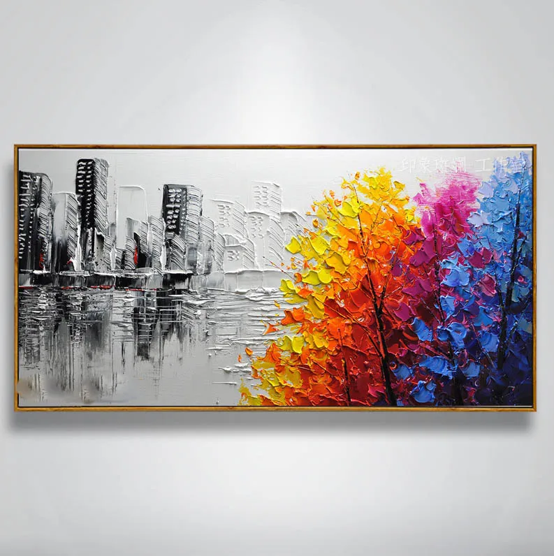 Handmade thick knife abstract high quality Modern Abstract NEW YORK CITY Fine Artwork Canvas Decor Oil Painting bedroom artwork
Handmade thick knife abstract high quality Modern Abstract NEW YORK CITY Fine Artwork Canvas Decor Oil Painting bedroom artwork