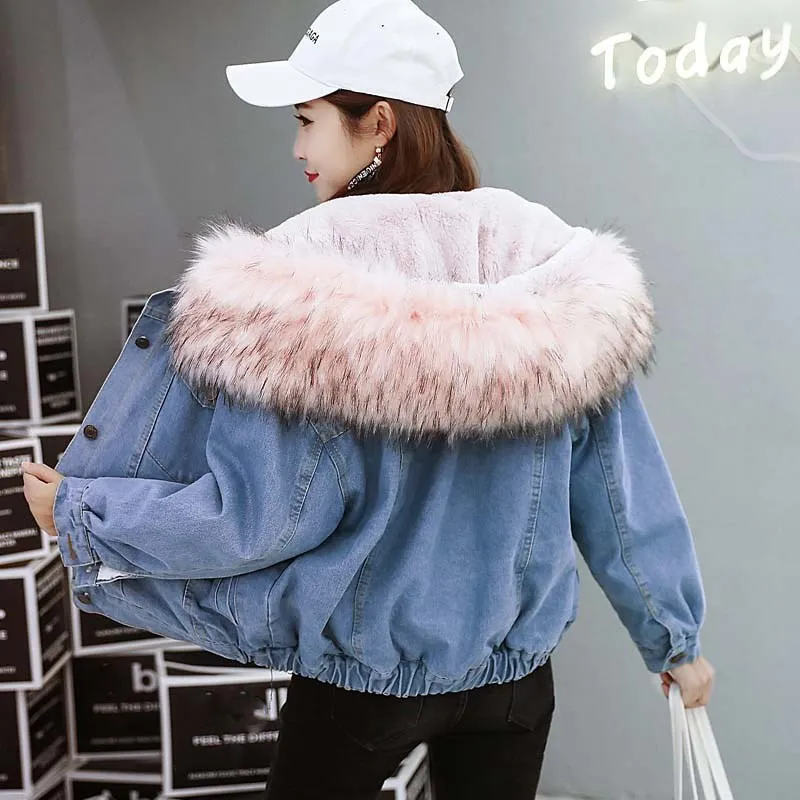 Warm Winter Bomber Women Spring Autumn Hooded Coat Basic Jeans Denim Jackets Solid Ladies Top Windbreaker
Warm Winter Bomber Women Spring Autumn Hooded Coat Basic Jeans Denim Jackets Solid Ladies Top Windbreaker