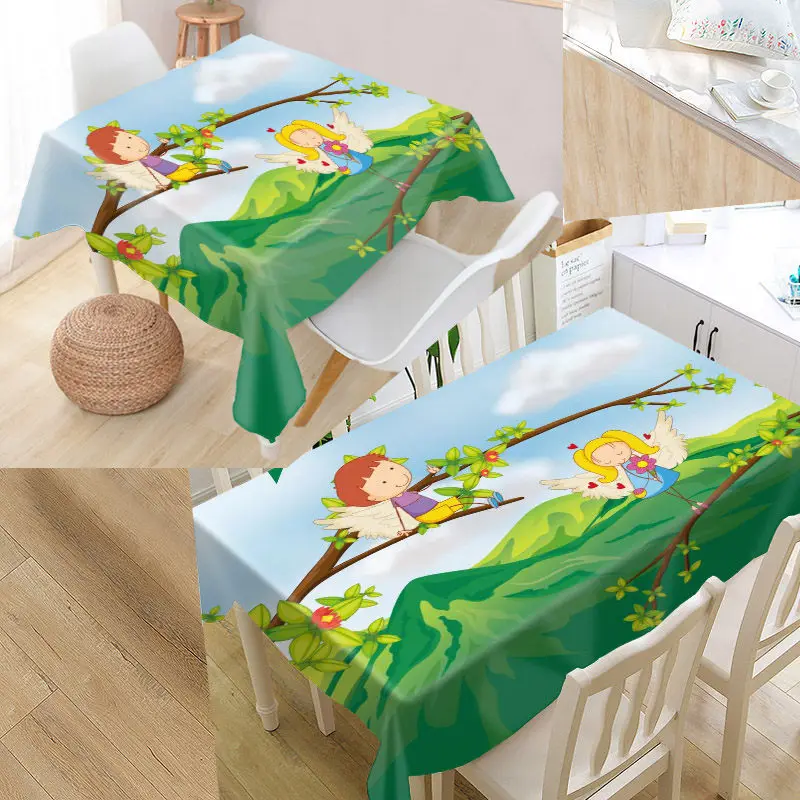 New Angel Table Cloth Cartoon Child Party Gifts Waterproof Oxford Fabric Rectangular Tablecloth Home Party Table Cover
New Angel Table Cloth Cartoon Child Party Gifts Waterproof Oxford Fabric Rectangular Tablecloth Home Party Table Cover