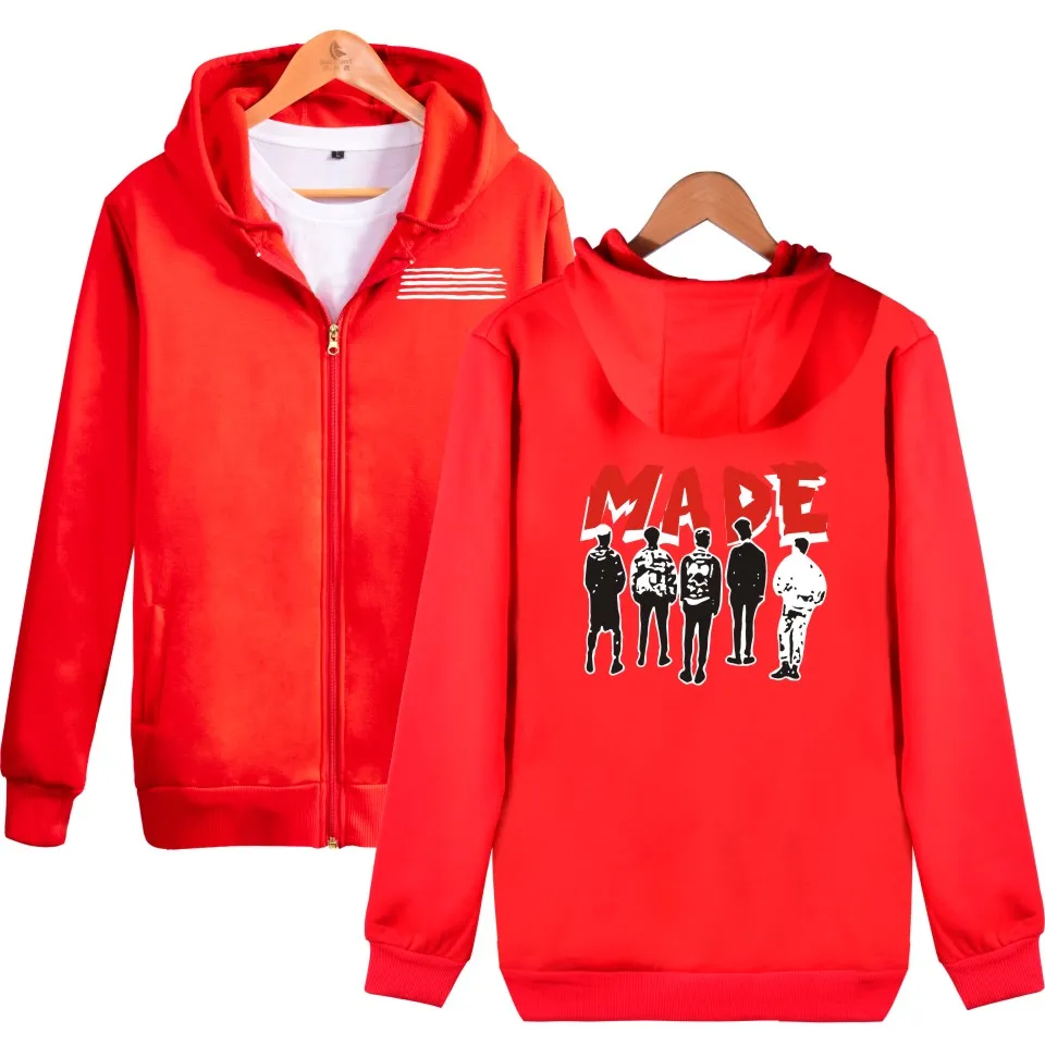 BIGBANG MADE Kpop hoodie sweatshirts fashion men women zipper hoodies jacket casual zip up long sleeve harajuku hooded coat tops
BIGBANG MADE Kpop hoodie sweatshirts fashion men women zipper hoodies jacket casual zip up long sleeve harajuku hooded coat tops
