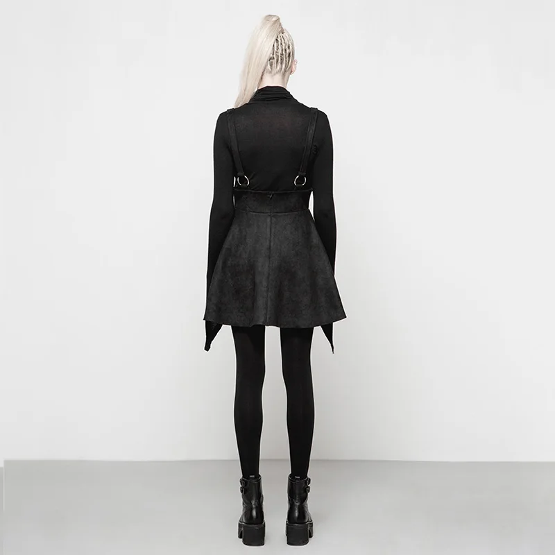 New Punk Rave Casual Party Black Gothic Metal Half Sexy Women Skirt With Straps OYQ016
New Punk Rave Casual Party Black Gothic Metal Half Sexy Women Skirt With Straps OYQ016