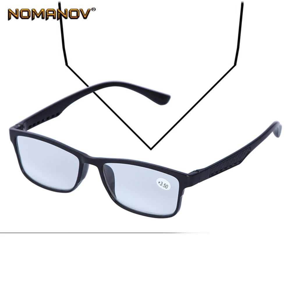 2 Pairs TR90 Comfortable Comfortable Ultralight Anti-fatigue Men Women Reading Glasses +0.75 +1.25 +1.5 +2.00 +1.75 TO +4
2 Pairs TR90 Comfortable Comfortable Ultralight Anti-fatigue Men Women Reading Glasses +0.75 +1.25 +1.5 +2.00 +1.75 TO +4