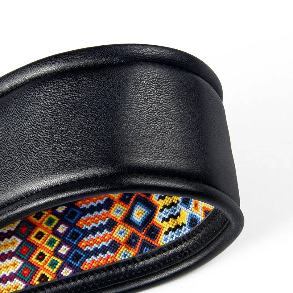 NEW MUKU Guitar Strap for Bass & Electric Guitar Christian Guitar Strap Hand Tooled Cross Design Length from 46" to 56
NEW MUKU Guitar Strap for Bass & Electric Guitar Christian Guitar Strap Hand Tooled Cross Design Length from 46" to 56