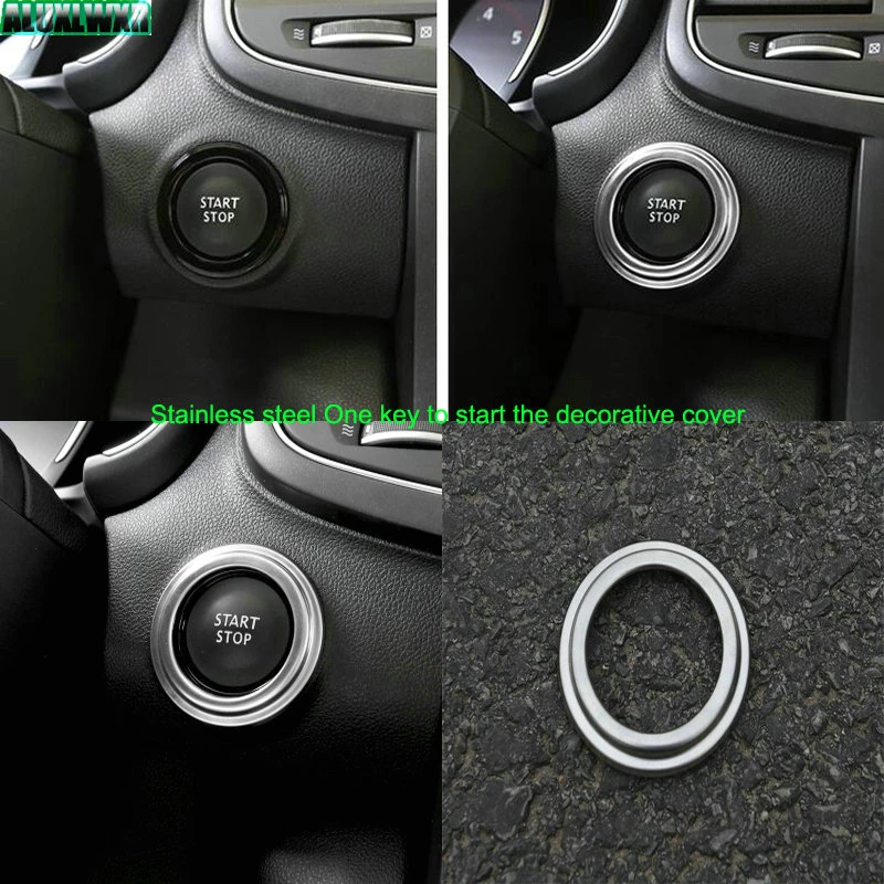 Lamp Key Start Engine Engine Start Stop Ignition Key Ring Cover Car Stainless Steel 2018 for Renault Koleos Samsung QM6 2017
Lamp Key Start Engine Engine Start Stop Ignition Key Ring Cover Car Stainless Steel 2018 for Renault Koleos Samsung QM6 2017