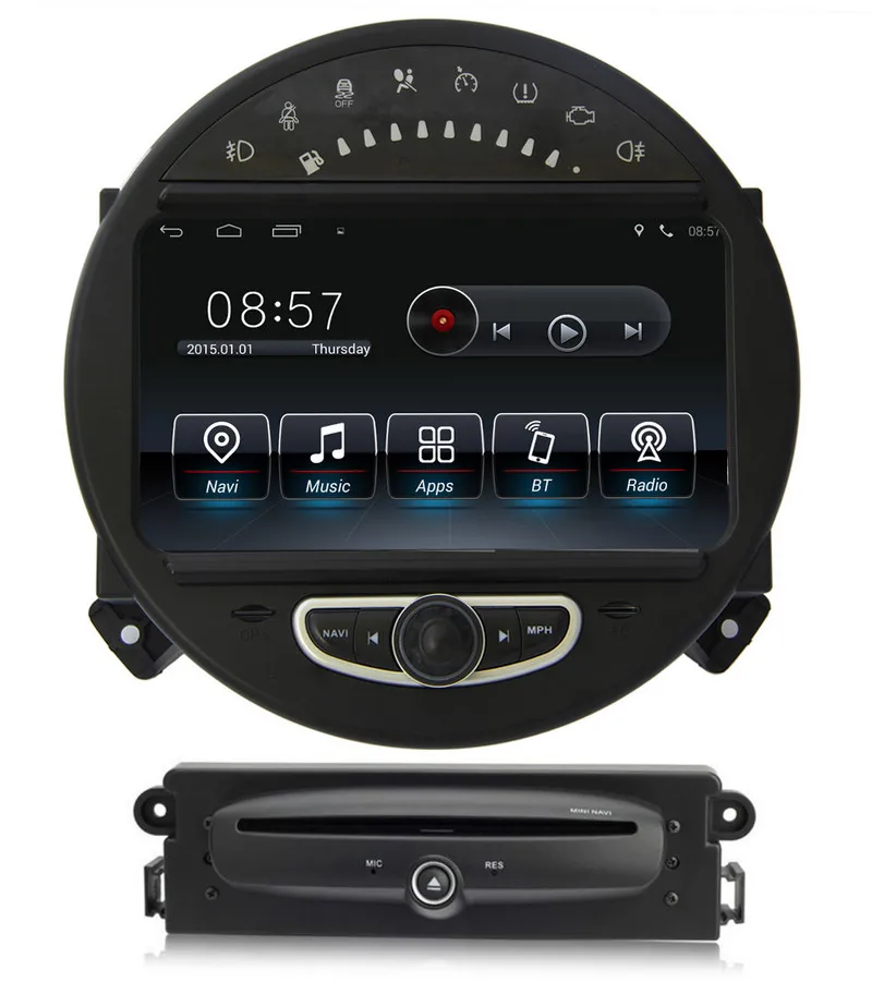 Автомобильный DVD плеер с Android 5 1 GPS навигация для BMW Mini Cooper 2006 2013 радио Bluetooth USB SD AUX