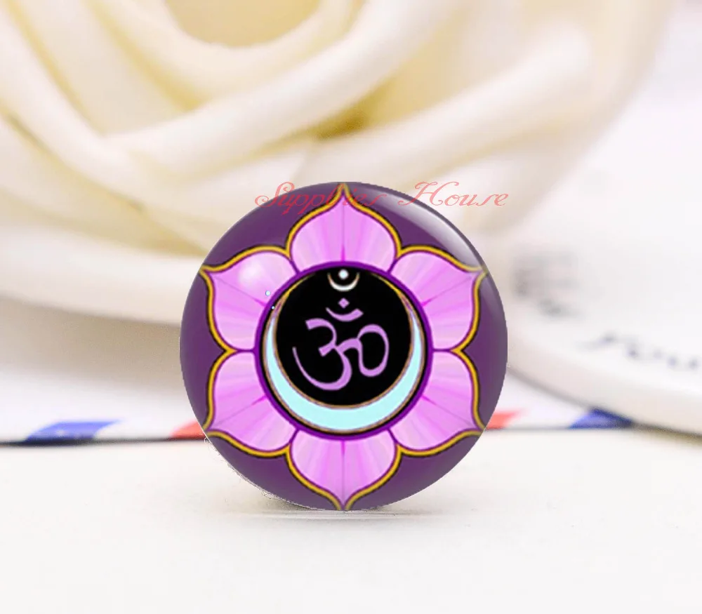 Handmade Round Yoga photo glass Cabochons, Jewelry Finding Cameo Pendant Settings, (F008-213)
Handmade Round Yoga photo glass Cabochons, Jewelry Finding Cameo Pendant Settings, (F008-213)