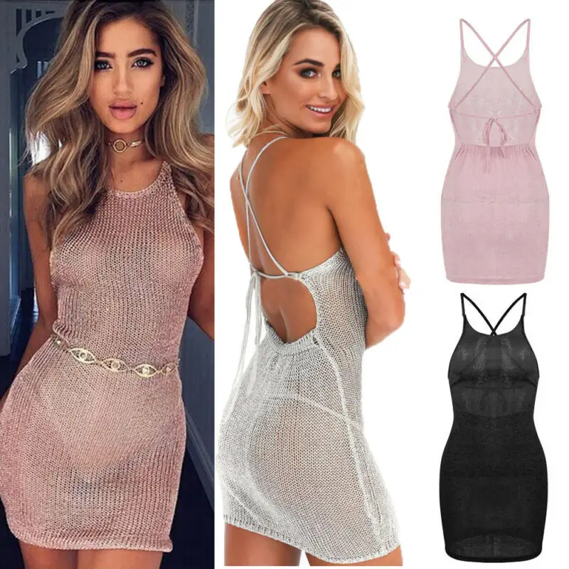 ITFABS New Beach Cover Up Sexy Women Lace Crochet Bikini Cover Sheer Backless Halter Bandage Swimsuit Beachwear Mini Dress
ITFABS New Beach Cover Up Sexy Women Lace Crochet Bikini Cover Sheer Backless Halter Bandage Swimsuit Beachwear Mini Dress