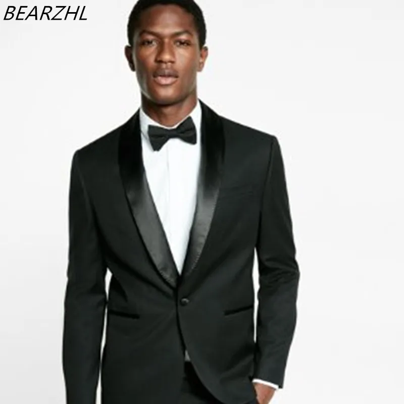 Wedding Suits Tuxedo Black For Groom Wear High Quality Custom Made Formal Shawl Collar 2021
Wedding Suits Tuxedo Black For Groom Wear High Quality Custom Made Formal Shawl Collar 2021