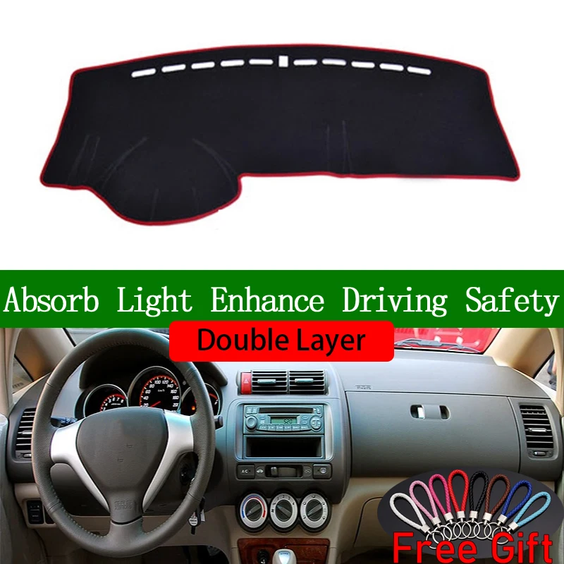 Double Layer Car Stickers For Honda city 2004 2005 2006 2007 Dashboard Cover Car Accessories Interior Anti-UV Car Decals
Double Layer Car Stickers For Honda city 2004 2005 2006 2007 Dashboard Cover Car Accessories Interior Anti-UV Car Decals