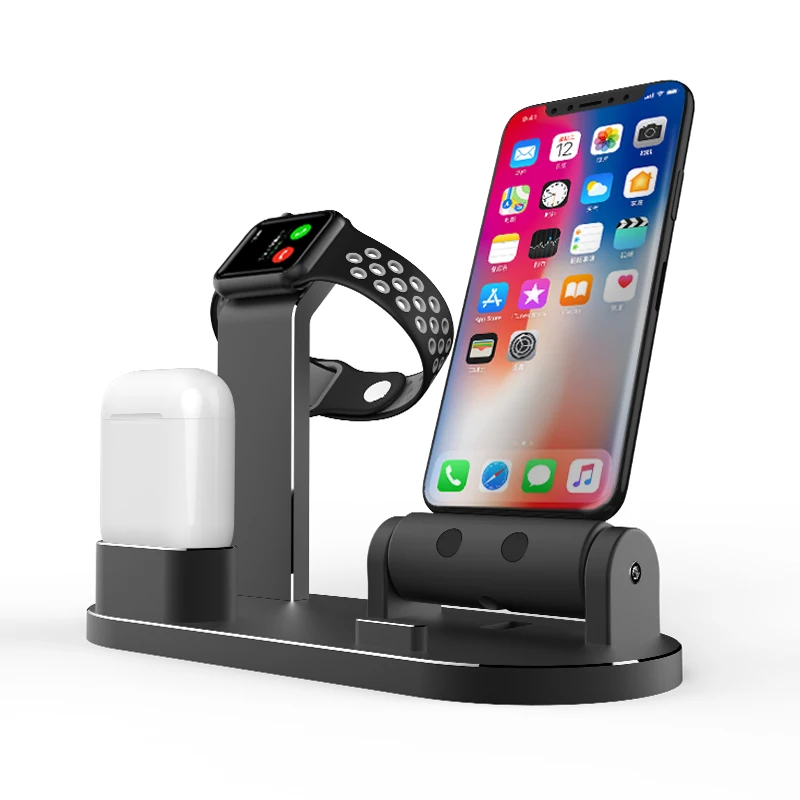 Charging Dock Station Stand Holder for AirPods IPad Air Mini for Apple Watch 38mm 42mm iPhone X 8 7 6 6S 5S SE Plus
Charging Dock Station Stand Holder for AirPods IPad Air Mini for Apple Watch 38mm 42mm iPhone X 8 7 6 6S 5S SE Plus