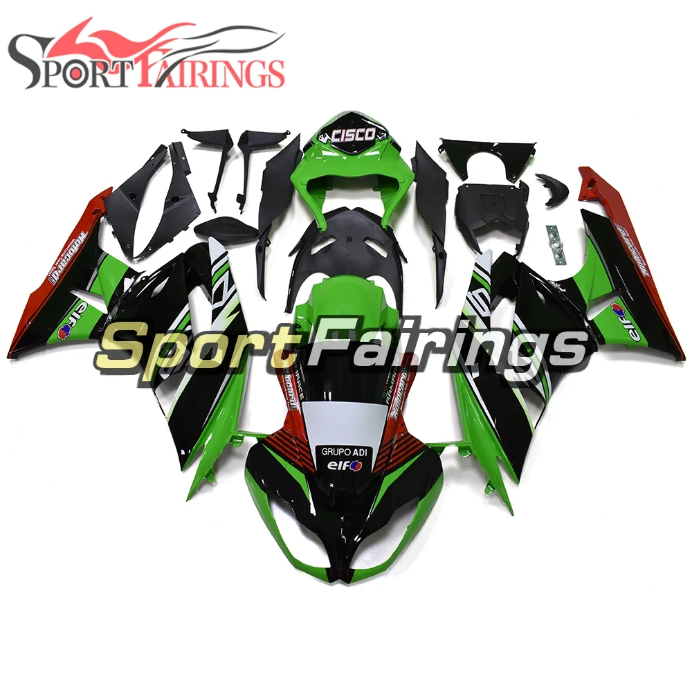 Full Fairings For Kawasaki ZX6R ZX-6R 09 10 11 12 Ninja 636 2009-2012 ABS Injection Fairing Kit Carenes Green Black Cowlings New
Full Fairings For Kawasaki ZX6R ZX-6R 09 10 11 12 Ninja 636 2009-2012 ABS Injection Fairing Kit Carenes Green Black Cowlings New
