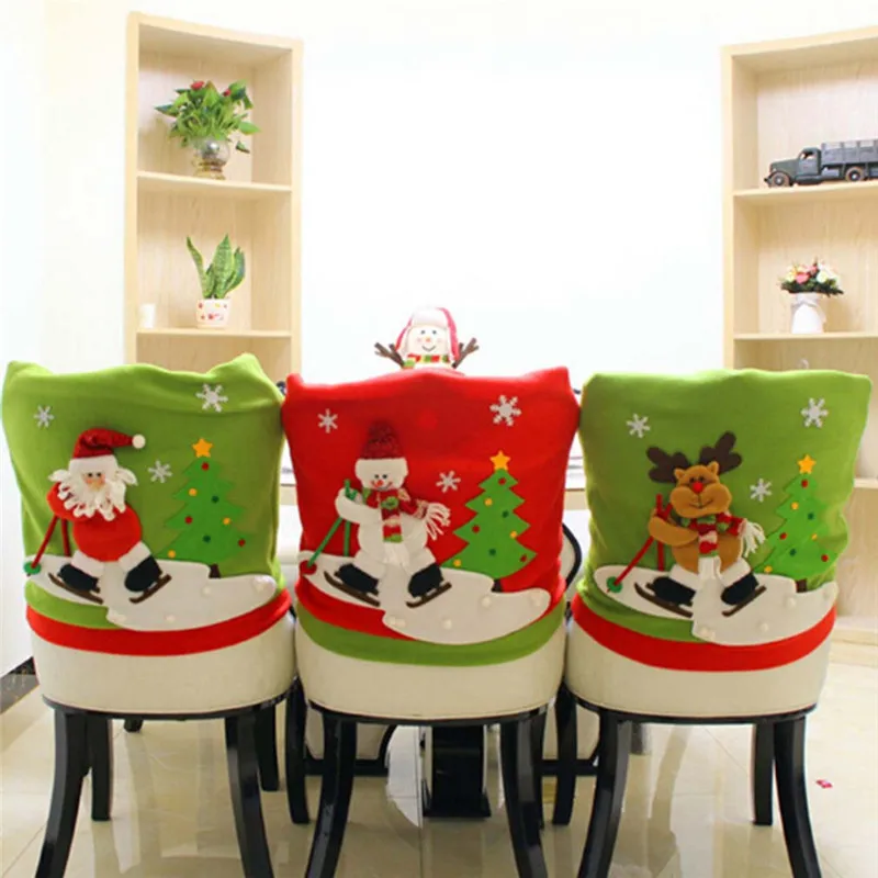 Skidding Santa Claus Christmas Chair Cover Set Skiing Style Event Xmas Party Christmas Hat For Chair Dinner Chairs Corving Set
Skidding Santa Claus Christmas Chair Cover Set Skiing Style Event Xmas Party Christmas Hat For Chair Dinner Chairs Corving Set