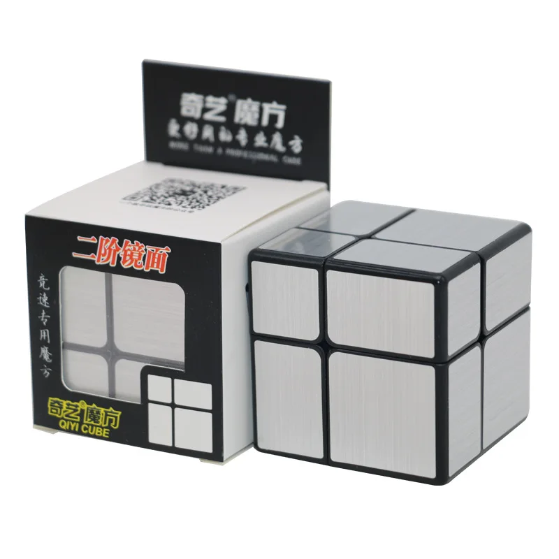 QIYI Smooth Mirror 2x2x2 Magic Cube Speed Puzzle 2x2 Cube Educational Toys Gifts for Children with Bracket
QIYI Smooth Mirror 2x2x2 Magic Cube Speed Puzzle 2x2 Cube Educational Toys Gifts for Children with Bracket