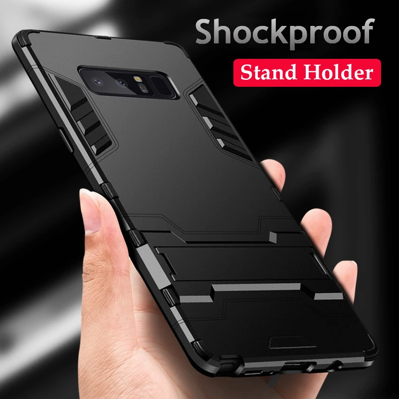 Luxury Shockproof Armor Stand Case For Samsung Galaxy S 10 8 9 Plus Cover Cases For Note8 Note9 S10 Plus Case Cover
Luxury Shockproof Armor Stand Case For Samsung Galaxy S 10 8 9 Plus Cover Cases For Note8 Note9 S10 Plus Case Cover