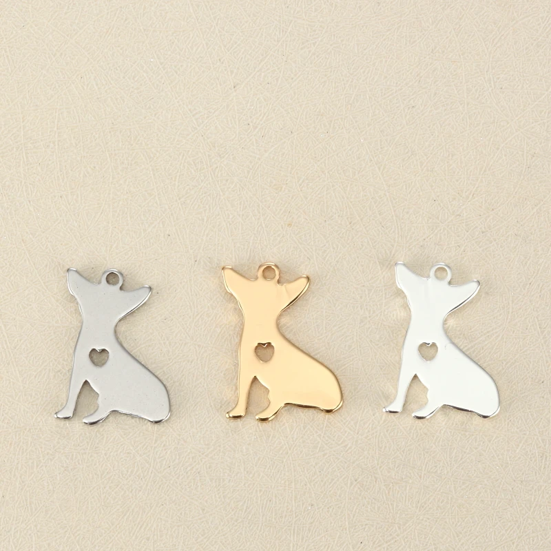 20pcs Diy jewelry charm accessories The pet dog French bulldog puppies stainless steel pendant 15 * 20 mm for necklace
20pcs Diy jewelry charm accessories The pet dog French bulldog puppies stainless steel pendant 15 * 20 mm for necklace