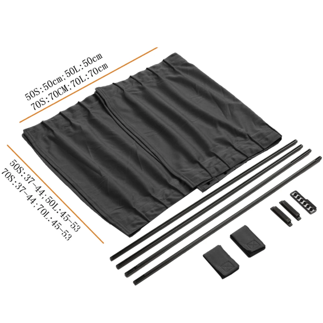 Car Curtains Aluminum Alloy Elastic Car Side Window 2pcs Car Universal Double Aluminum Track Type Sunshade Curtains Auto Windows
Car Curtains Aluminum Alloy Elastic Car Side Window 2pcs Car Universal Double Aluminum Track Type Sunshade Curtains Auto Windows