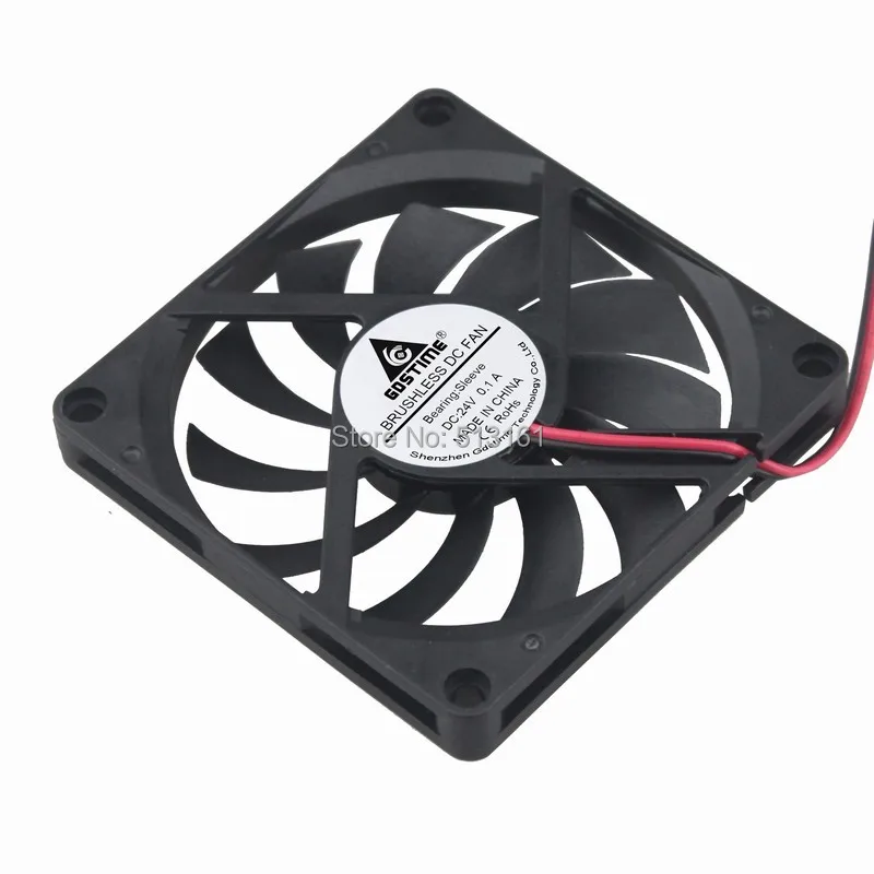 5PCS Gdstime 24Volt 80MM 8010S Brushless Ventilation 8cm 80MMx80MMx10mm Cooler Fan 24V
5PCS Gdstime 24Volt 80MM 8010S Brushless Ventilation 8cm 80MMx80MMx10mm Cooler Fan 24V