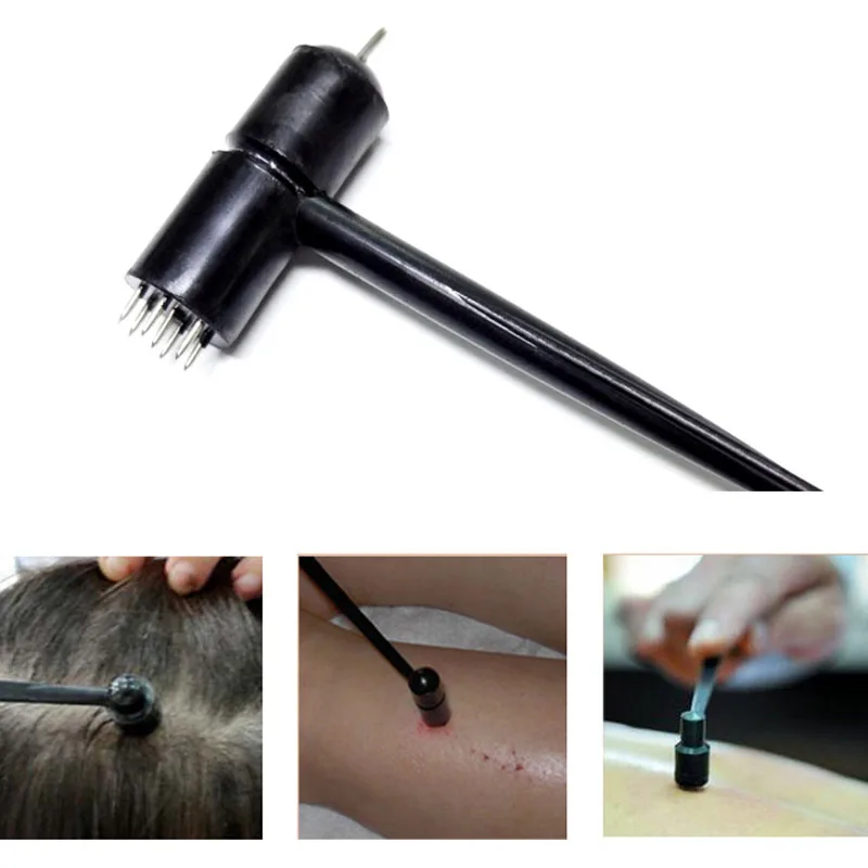 Double Head Plum Blossom Needle Skin Body Massage Stimulate Relaxation Blood Circulation Needle Cupping Acupuncture Hand Tool
Double Head Plum Blossom Needle Skin Body Massage Stimulate Relaxation Blood Circulation Needle Cupping Acupuncture Hand Tool