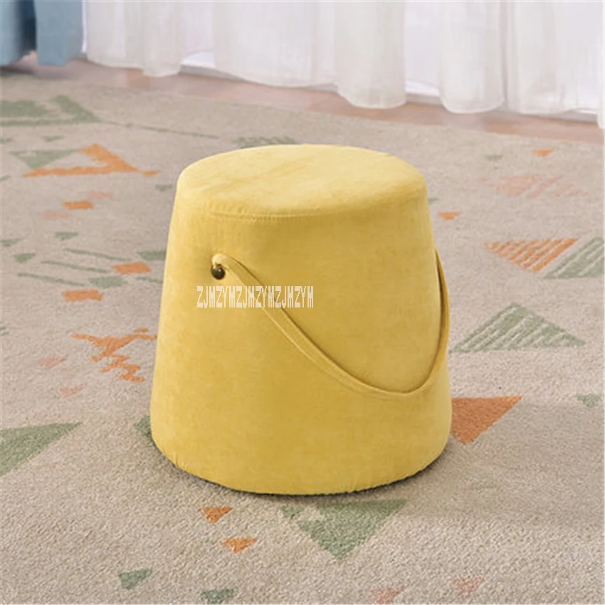 Simple Sponge Sofa Bench Household Round Stool Fashionable Lovely Cloth Stool Modern Creative Change Shoe Stool Solid Wood Frame
Simple Sponge Sofa Bench Household Round Stool Fashionable Lovely Cloth Stool Modern Creative Change Shoe Stool Solid Wood Frame
