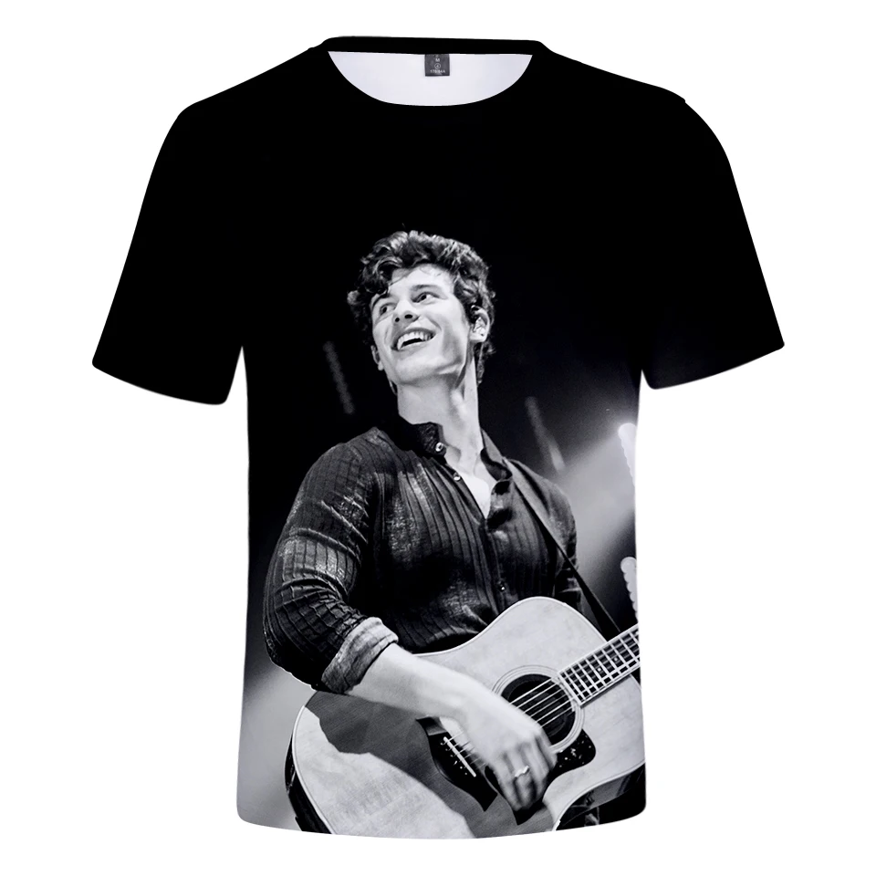Shawn Mendes 3D T shirt 2019 summer short sleeve tshirt T-shirt streetwear hip hop Men T shirts Tops men women Clothes
Shawn Mendes 3D T shirt 2019 summer short sleeve tshirt T-shirt streetwear hip hop Men T shirts Tops men women Clothes