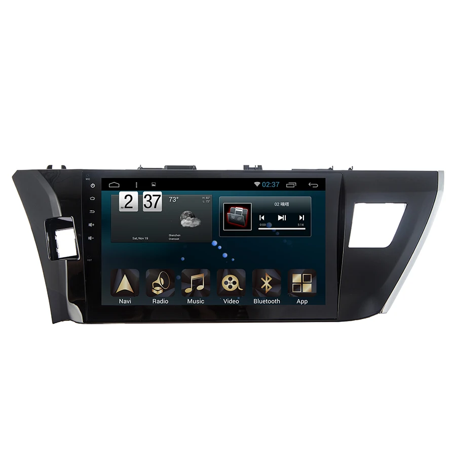 Car Player For Toyota COROLLA 2014-2016 Android 7.1 Octa Core Car Radio 2 din Car Stereo Multimedia PC head Unit GPS Navigation
Car Player For Toyota COROLLA 2014-2016 Android 7.1 Octa Core Car Radio 2 din Car Stereo Multimedia PC head Unit GPS Navigation