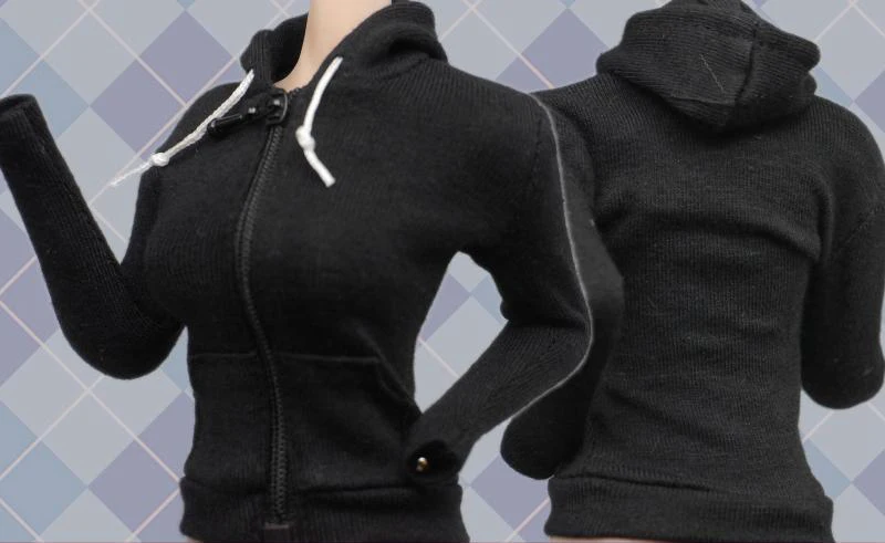 1/6 Scale Female Clothes Fashion Slim Casual Hooded Cardigan Shirt Model for 12" Woman Action Figure Body Accessory
1/6 Scale Female Clothes Fashion Slim Casual Hooded Cardigan Shirt Model for 12" Woman Action Figure Body Accessory