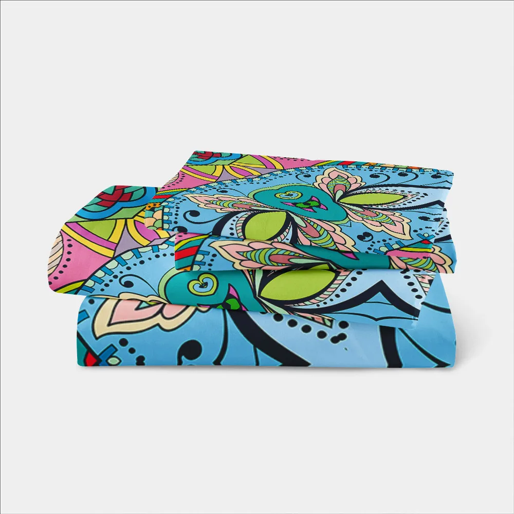 Kids Cartoon Bedding Set Tropical Butterfly Print Duvet Cover Set Bed Sheet King Queen Bed Linens Pillowcase 4Pcs Bedding D30
Kids Cartoon Bedding Set Tropical Butterfly Print Duvet Cover Set Bed Sheet King Queen Bed Linens Pillowcase 4Pcs Bedding D30