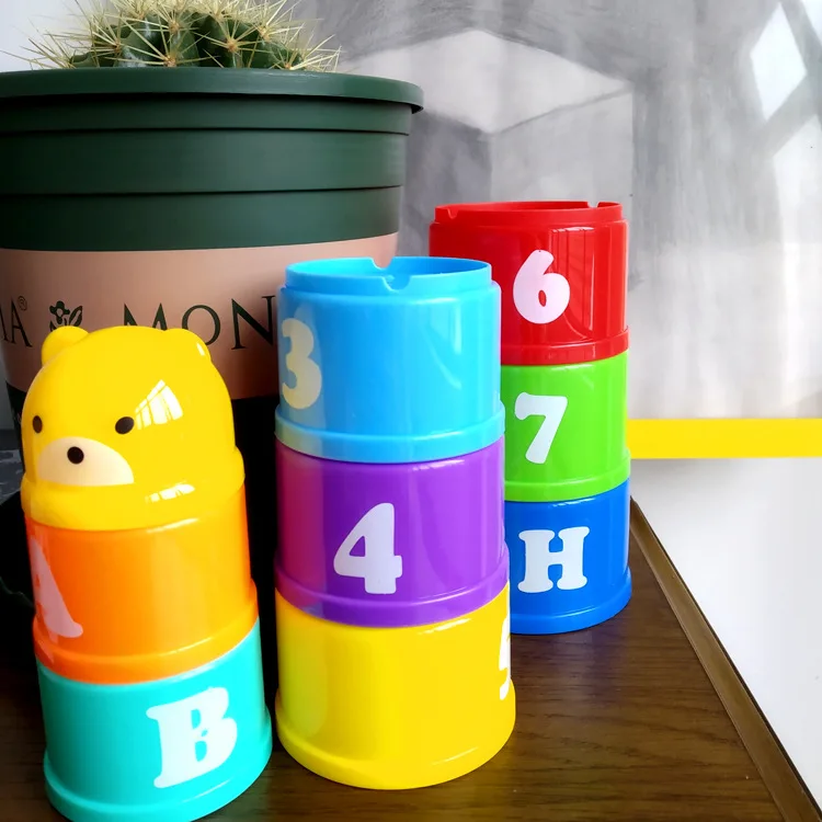 Mini Bear Stack Cup Educational Baby Toys Rainbow color Figures Folding Tower Funny Piles Cup Letter Toy for Kids
Mini Bear Stack Cup Educational Baby Toys Rainbow color Figures Folding Tower Funny Piles Cup Letter Toy for Kids