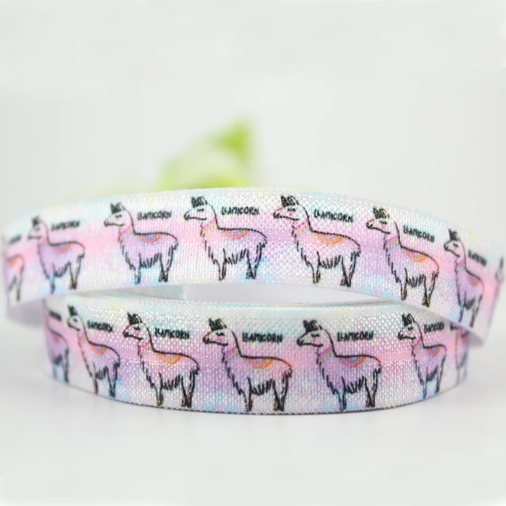 New arrival 16mm rainbow elastic cartoon animal printed ribbon 10 yards 5/8" DIY stretch handmade hair band ribbons
New arrival 16mm rainbow elastic cartoon animal printed ribbon 10 yards 5/8" DIY stretch handmade hair band ribbons