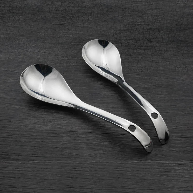 Mirror Surface High Grade Soup Ladle Big Spoon 304 Stainless Steel Healthy Rice Spoon Free Shipping
Mirror Surface High Grade Soup Ladle Big Spoon 304 Stainless Steel Healthy Rice Spoon Free Shipping