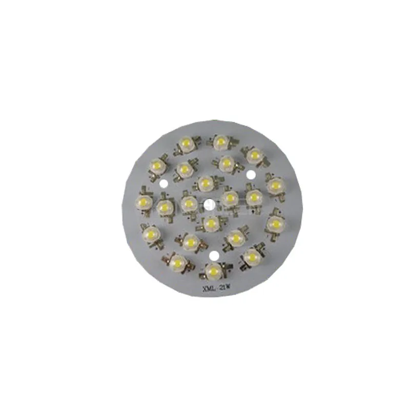 10X Super bright 21W high power LED lamp beads with aluminium PCB free shipping