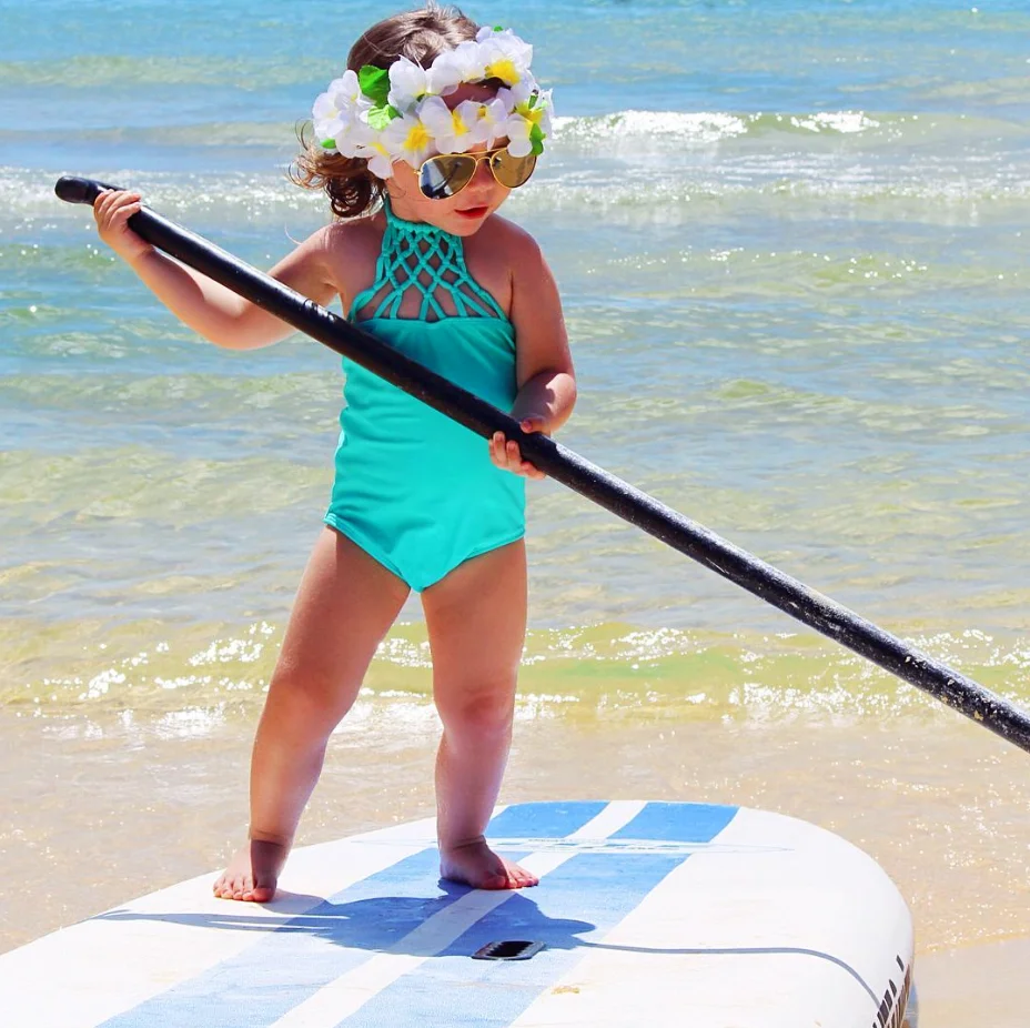 Summer Hot 2-7Y Toddler Baby Girls Kids Swimwear Ruffles Mesh Tube Swimsuit Bathing Suit Tankini Bikini Set Beachwear Holiday | Мать и