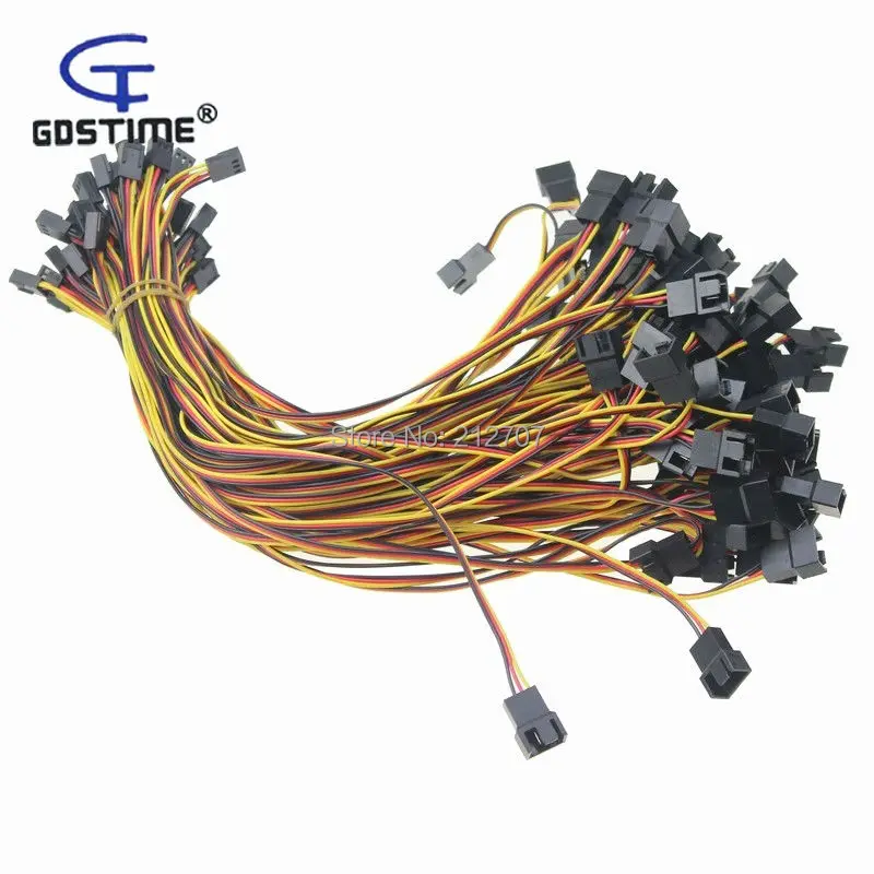5 PCS 30CM 3 Pin Computer Case PC Fan Power Y Splitter Cable Adapter Extension Wire
5 PCS 30CM 3 Pin Computer Case PC Fan Power Y Splitter Cable Adapter Extension Wire