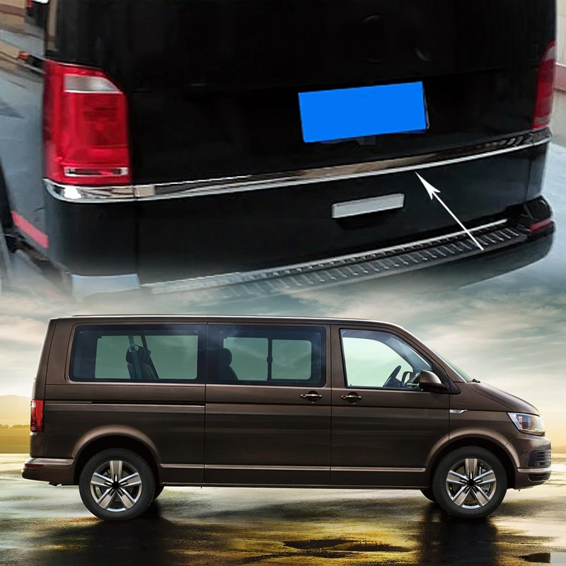 Для VW Volkswagen транспортер (T6) Caravelle/Multivan 2017 2018 2019 ABS хромированная крышка багажника декорацией в верхней части отделка 3 шт. стайлинга автомобил...
Для VW Volkswagen транспортер (T6) Caravelle/Multivan 2017 2018 2019 ABS хромированная крышка багажника декорацией в верхней части отделка 3 шт. стайлинга автомобил...