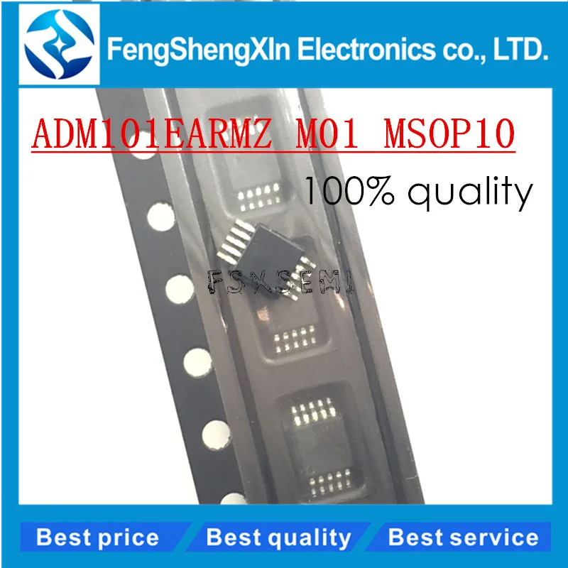 10pcs/lot New ADM101EARMZ ADM101EARM ADM101 M01 MSOP-10 Craft PortTM Tiny RS-232 Transceiver for Portable Applications
10pcs/lot New ADM101EARMZ ADM101EARM ADM101 M01 MSOP-10 Craft PortTM Tiny RS-232 Transceiver for Portable Applications