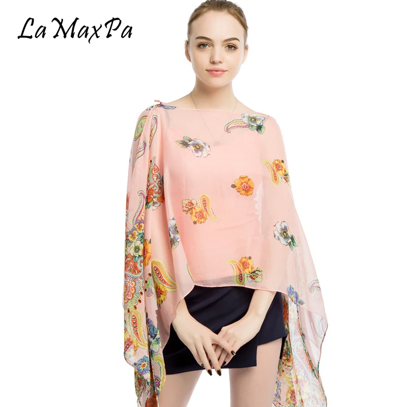 LaMaxPa Women New Chiffon Sunscreen Shawl All-match Preppy Style Beachwear For Girl DIY Pearl Clasp Shawl Femme Classic Echarpe
LaMaxPa Women New Chiffon Sunscreen Shawl All-match Preppy Style Beachwear For Girl DIY Pearl Clasp Shawl Femme Classic Echarpe