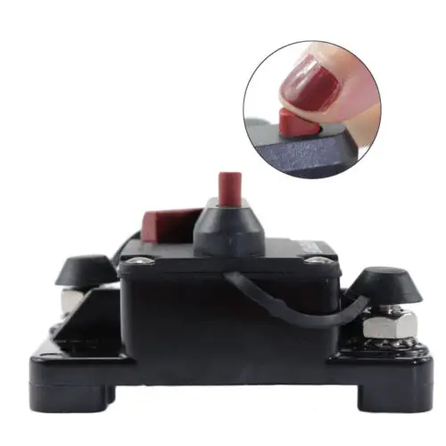 12V Circuit Breaker Switch Waterproof Manual Reset Car Boat Fuse Holder for Trucks 30/50/60/100/150A | Автомобили и мотоциклы