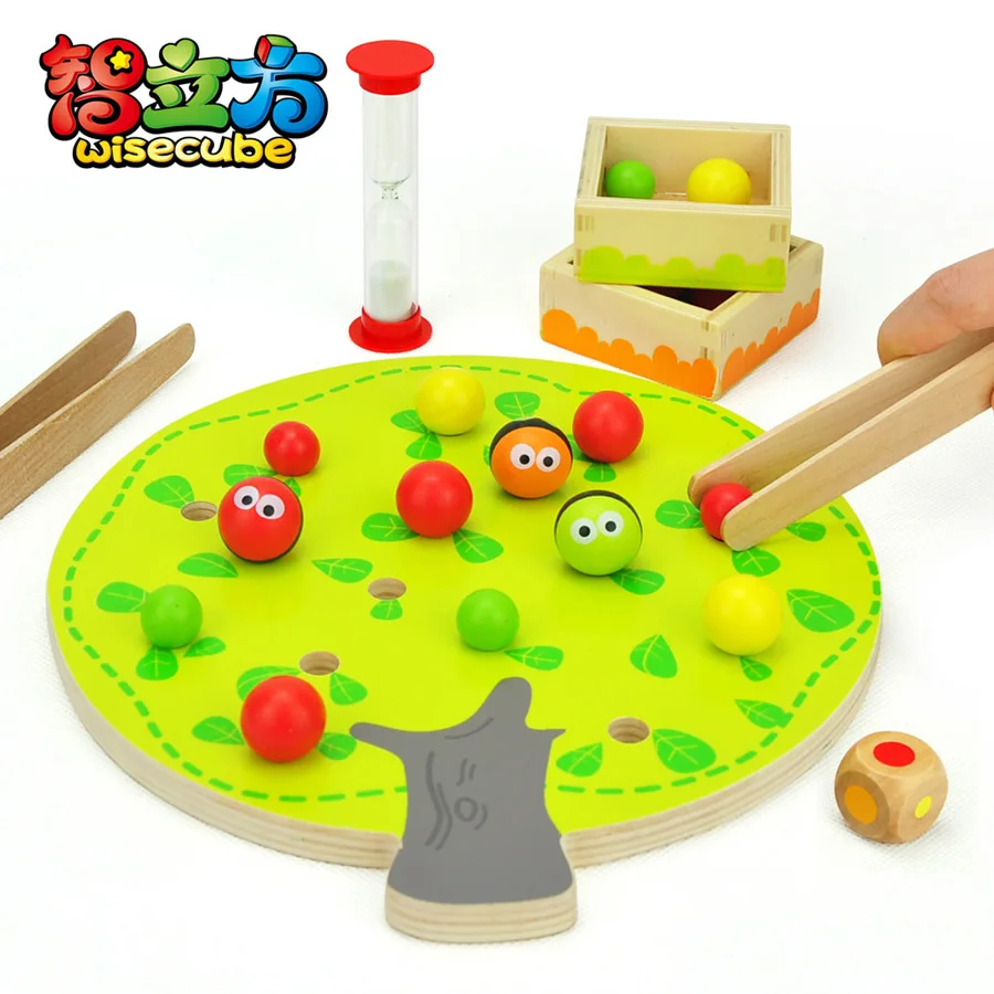 candice guo! Funny educational wooden toy montessori colorful fruit tree clip balls hand-eye coordination toy 1pc
candice guo! Funny educational wooden toy montessori colorful fruit tree clip balls hand-eye coordination toy 1pc