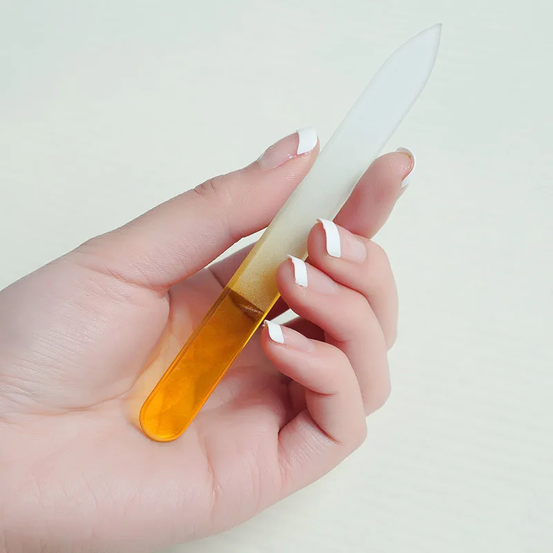 Professional 2 Pieces/Lot Durable Mini Nail File Crystal Glass Buffer Nail Art Manicure Device Tool
Professional 2 Pieces/Lot Durable Mini Nail File Crystal Glass Buffer Nail Art Manicure Device Tool