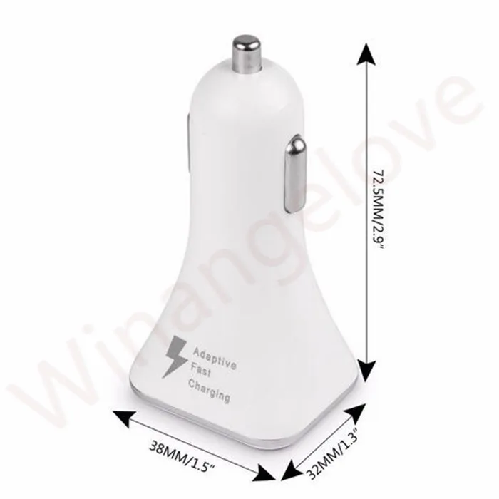 Winangelove 2-портовый двойной USB быстрая зарядка быстрое автомобильное зарядное